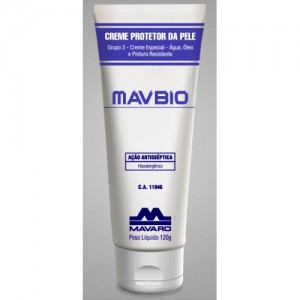 Creme Antisséptico MAVBIO - COMBATE ao VÍRUS COVID19 Bisnaga 120 g