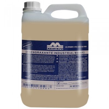 Desengraxante Industrial Sem abrasivos e Solventes 5 litros